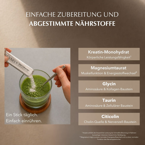 Sculpt Komplex mit Kreatin, Aminosäuren & Magnesium - 30 Tage testen